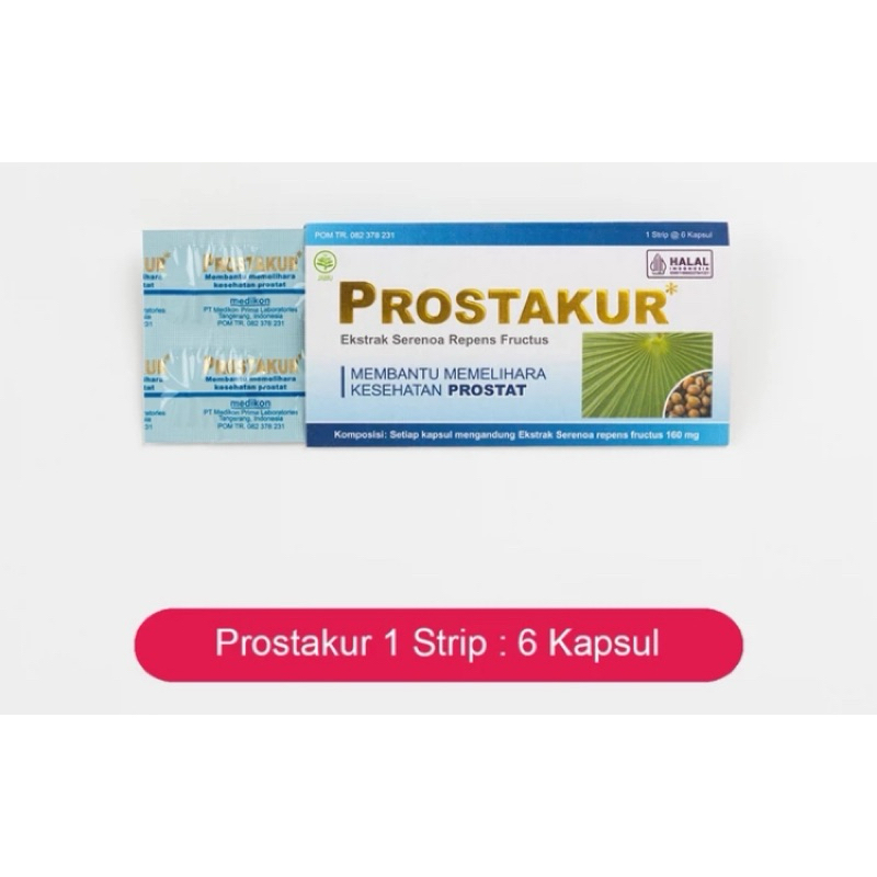 Prostakur Kapsul Prostat Obat PER STRIP...