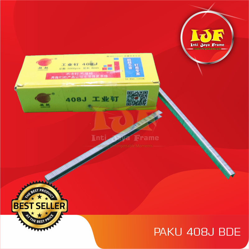 

ISI STEPLES 408J / ISI STEPLES TEMBAK 8MM @ 5000 PCS