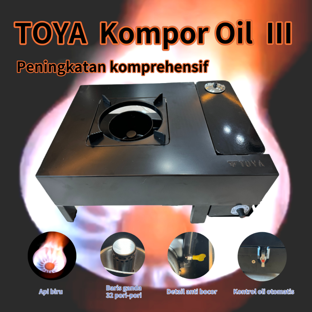 TOYA kompor oli Bekas Moon oil mawar Kompor Komersial Kompor Pedagang Kompor Lebih ekonomis dan hema