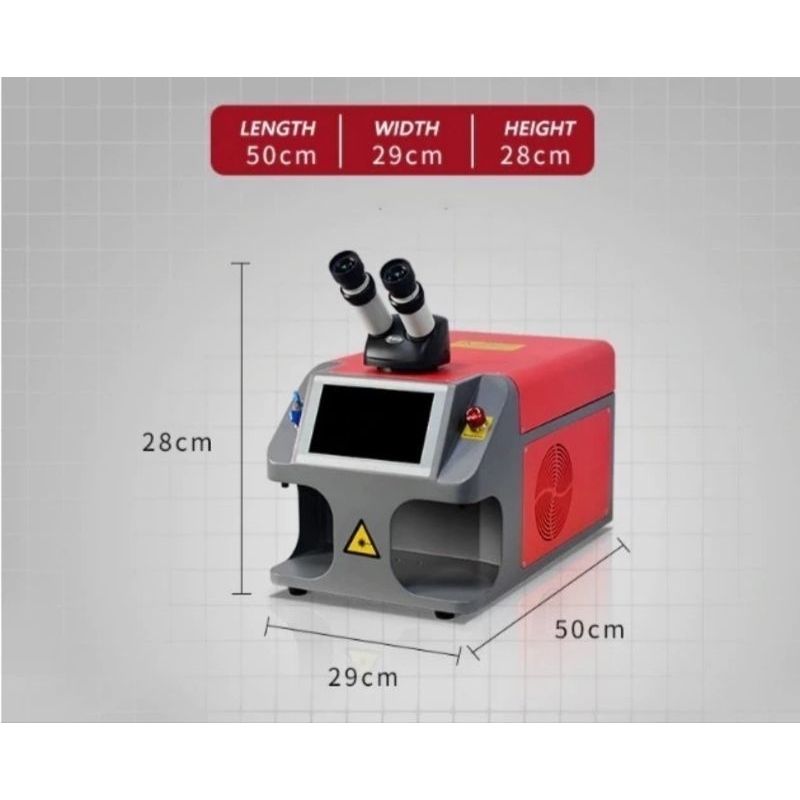 Mini Portable YAG Laser Welding Machine60W Jewelry Laser Welding Mach