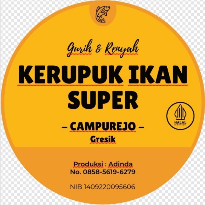 

Krupuk Saurida ikan laut murah gurih dan lezat 1/2kg