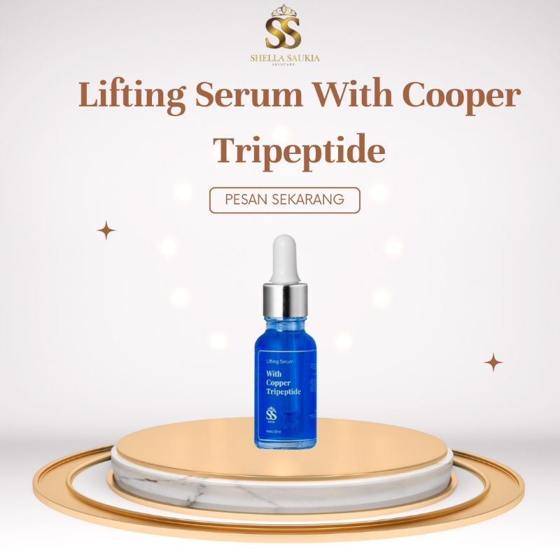SS SKIN Lifting Serum With Copper Tripeptide Shella Saukia Skincare