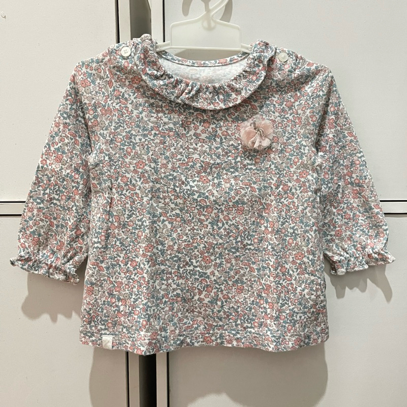 Atasan bayi kerah sailor vintage etto*i prelov, 6-18bulan
