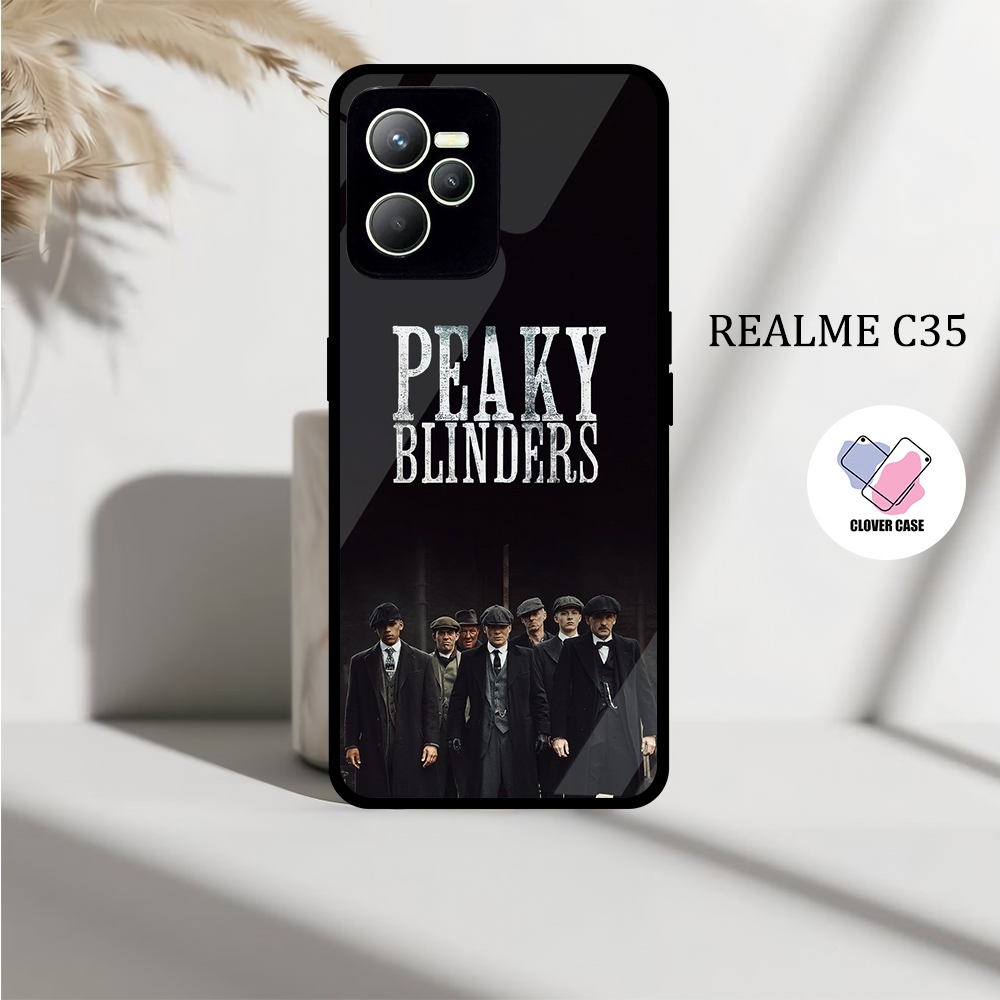 [TH48]  Case Glossy Case | REALME C35 | CASE KEKINIAN LUCU |  Casing Hp Kilau Motif PEAKY BLINDERS