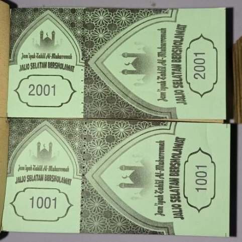 

CETAK CUSTOM KUPON UNDIAN, TIKET MASUK, KARCIS PARKIR PENGAJIAN TERMURAH BISA COD