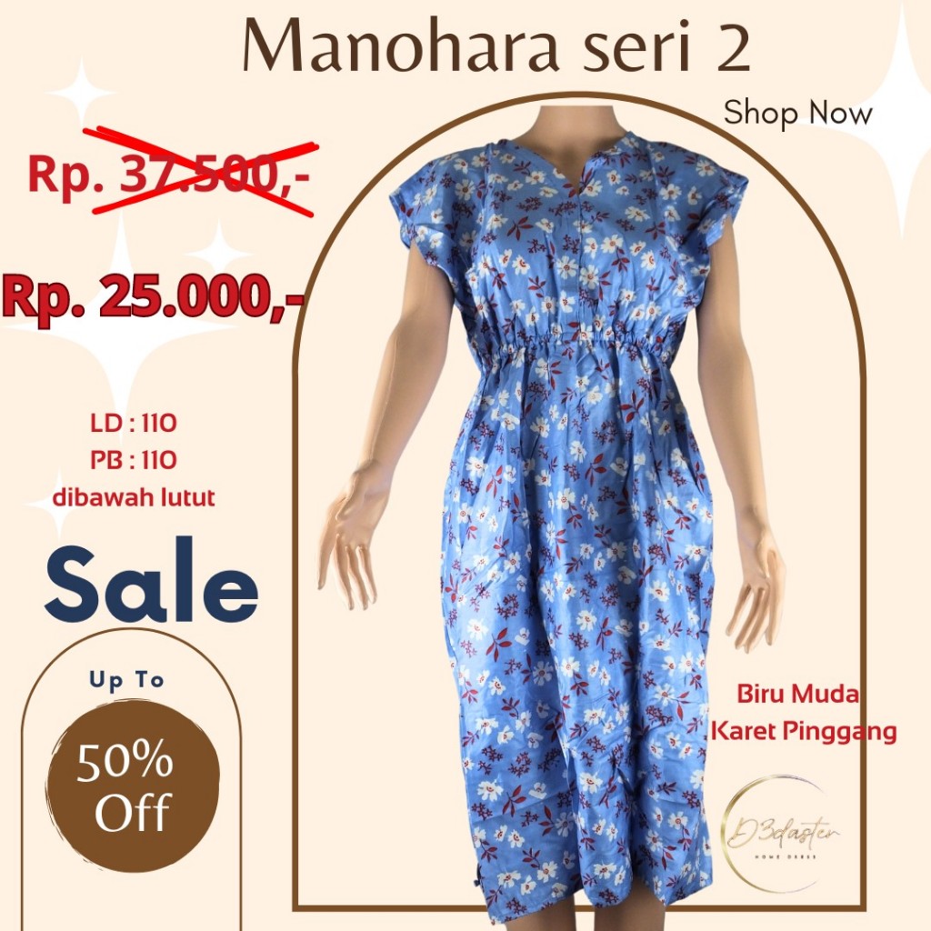 D3daster Daster Manohara remaja rayonadem tidak panas kerut Pinggang dibawah lutut kekinian terbaru