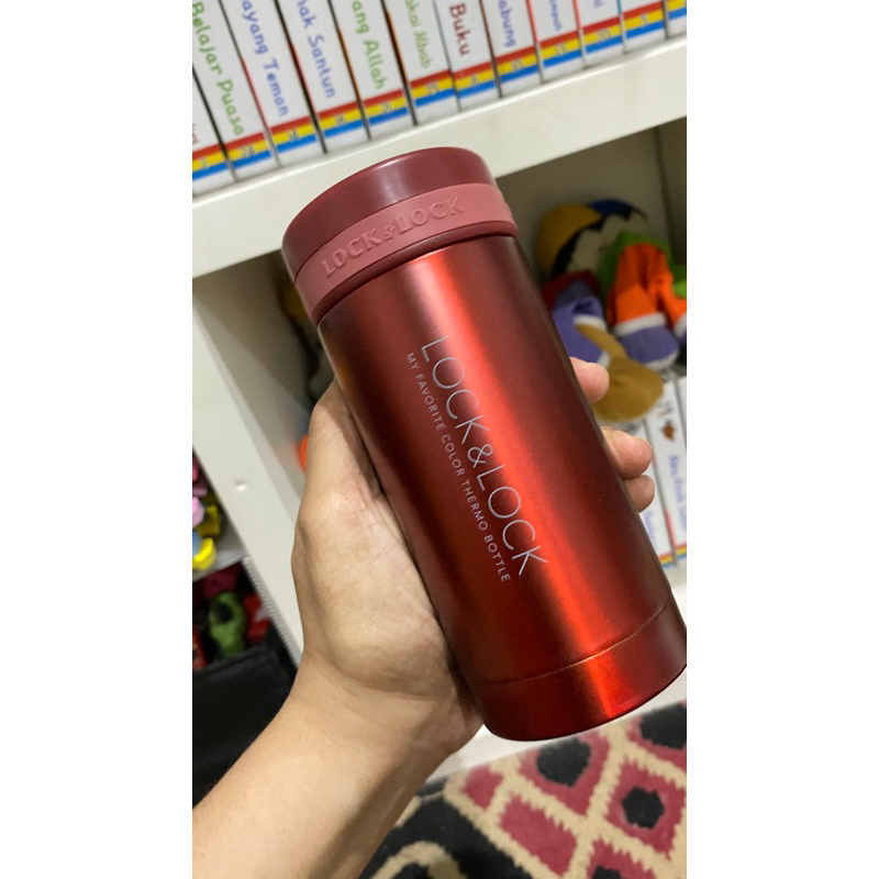 tumbler, thermos lock n lock 340ml, hot n cool