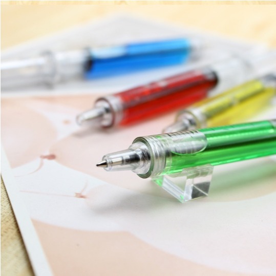 

PULPEN SUNTIKAN LUCU Korean Syringe Ballpoint Tinta Souvenir Aesthetic Fancy Pena Alat Tulis Sekolah Kantor