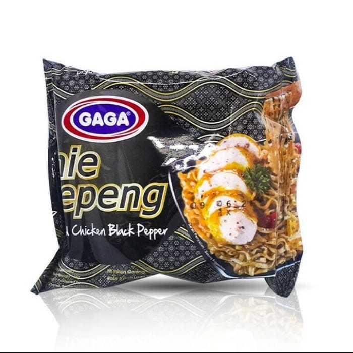 

GAGA | Mie Gepeng Goreng | Fried Chicken Black Pepper | Rasa Ayam Lada Hitam 1pc
