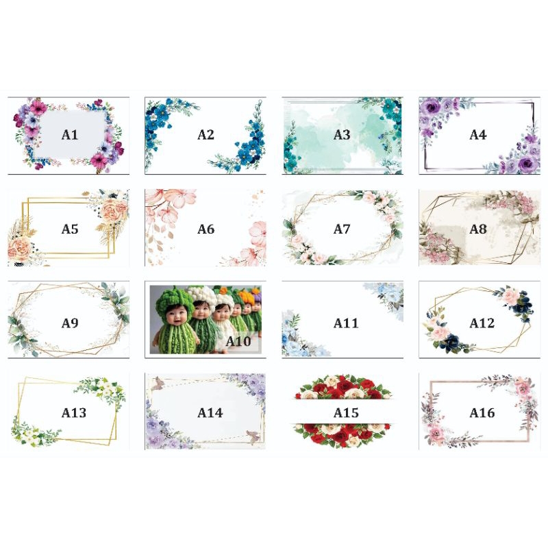 

Amplop Merpati Isi 50 dan 100 Motif Bebas Custom