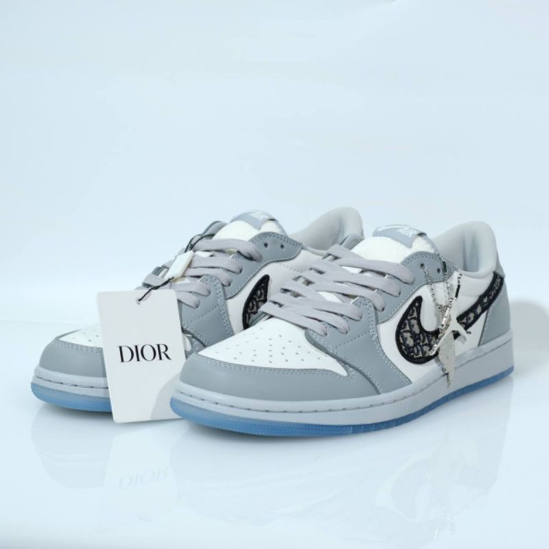 Sepatu Nike Air Jordan 1 Low X Dior PK God 1:1 original Full Kode