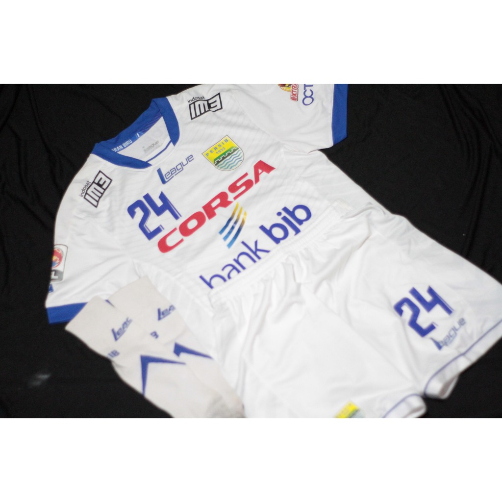 JERSEY PERSIB AWAY 2014 SLIMFIT FULLKIT