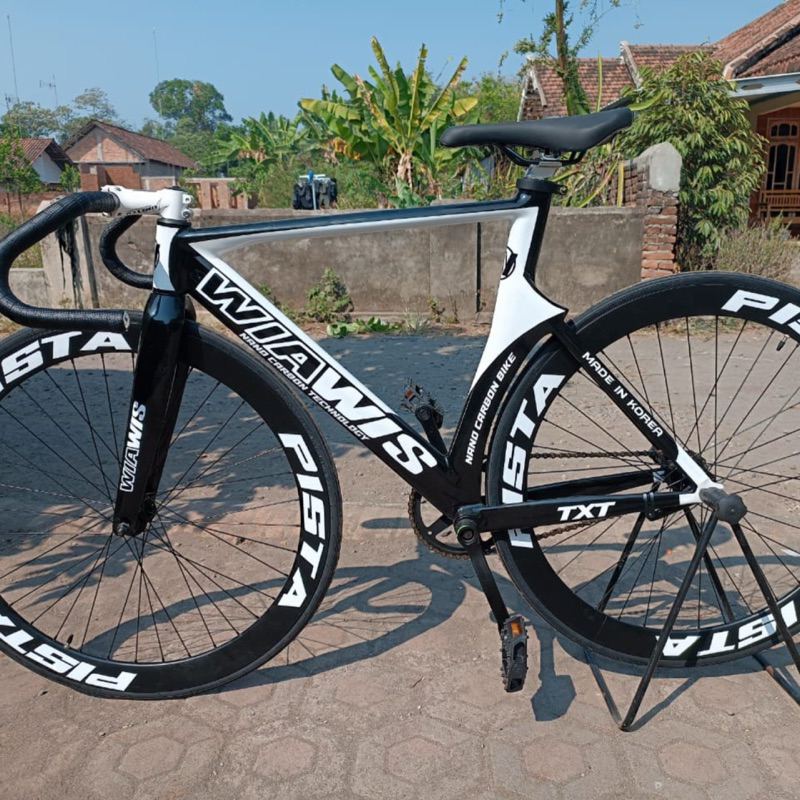Sepeda Fixie Fullbike Tsunami Custom Bisa Riques