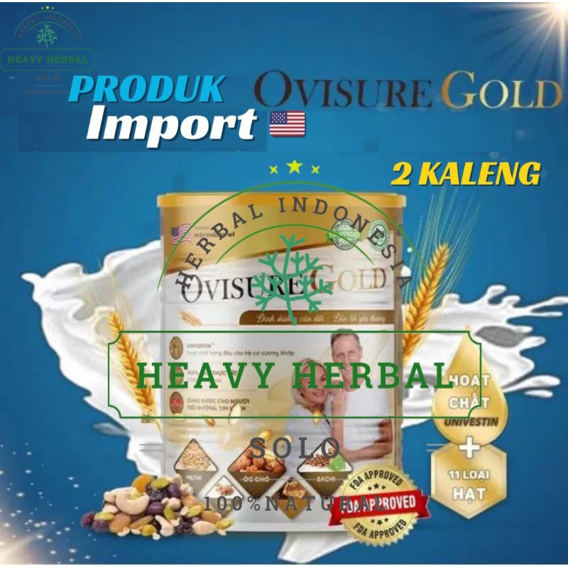 

OVISURE GOLD Asli USA 2 KALENG - Susu Terapi Atasi Nyeri Sendi Tulang Dan Otot