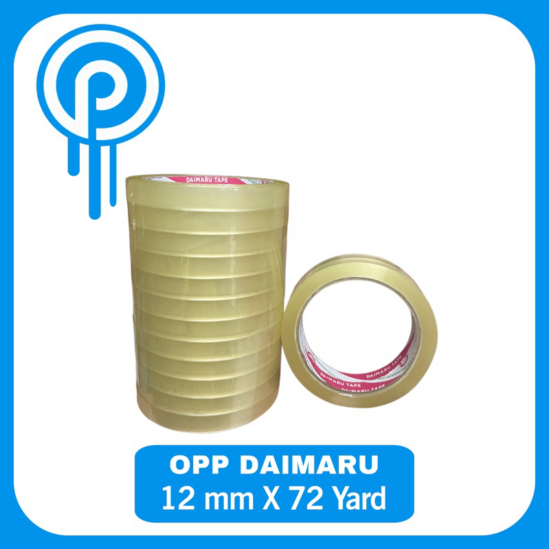 

Isolasi / Selotip DAIMARU 12mm X 72 Yard