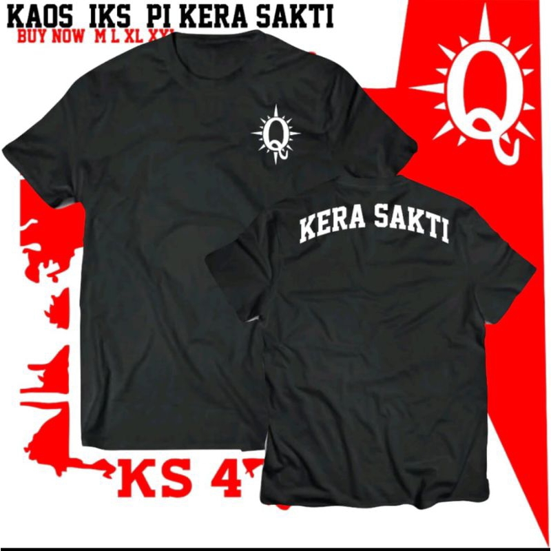KAOS KERA SAKTI POWER QONTAK CORAK PUTIH
