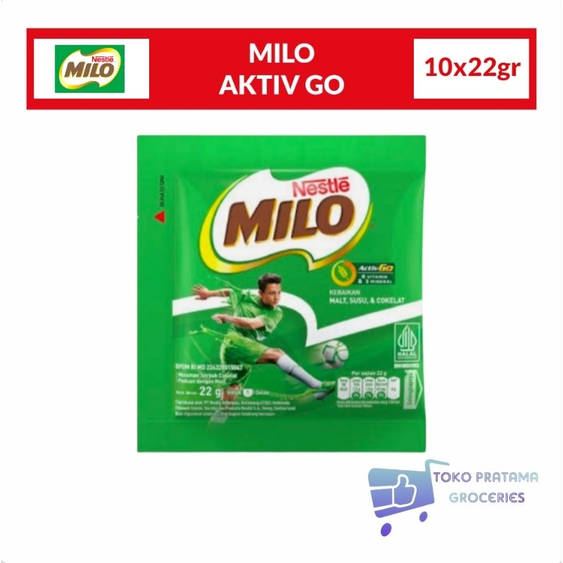 

MILO ACTIV-GO SUSU COKELAT 1 RENCENG ISI 10 SACHET