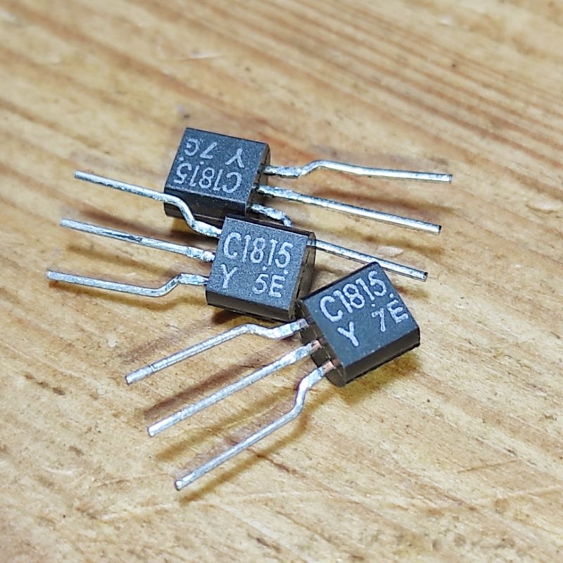 Transistor C1815 ORIGINAL TOSHIBA Tulisan Putih Tebal GR & Y NOS Ori 2sc1815 2sa1015 1815 1015