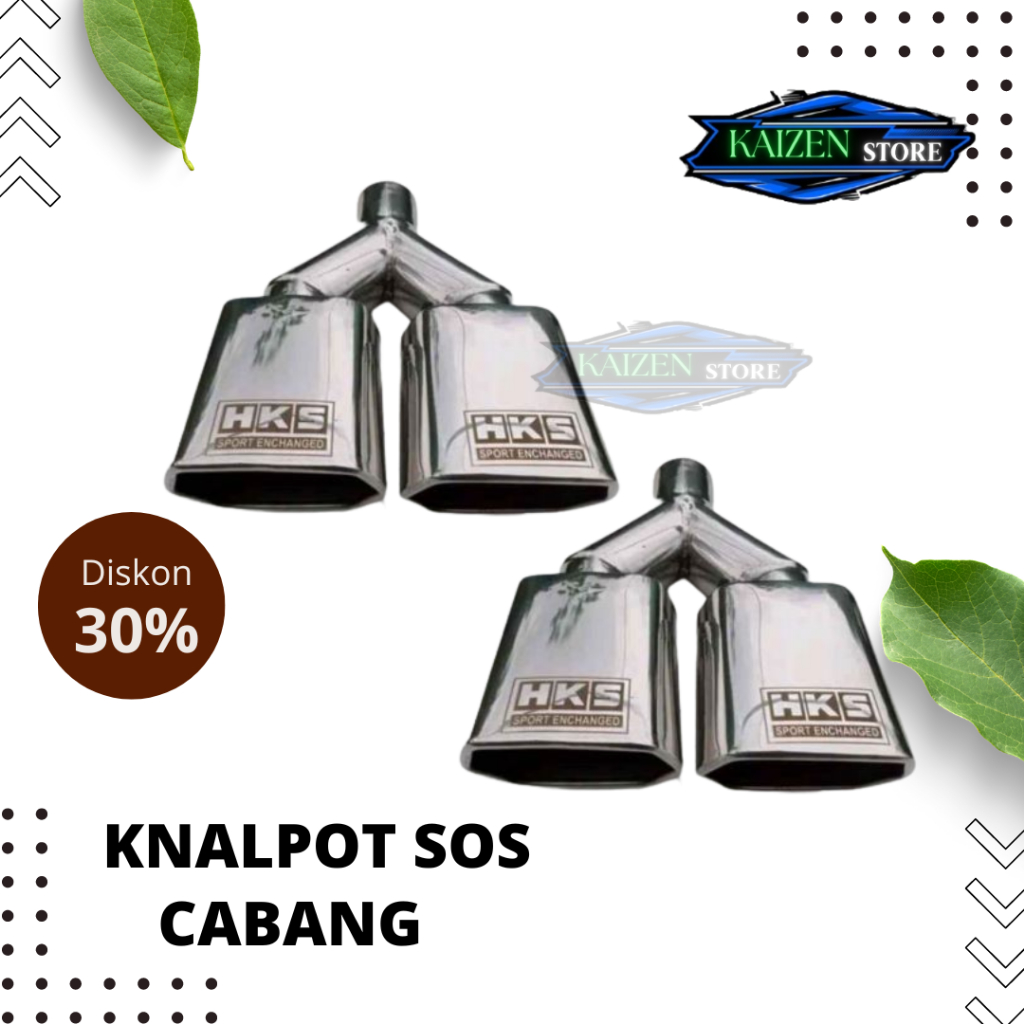 Knalpot sos suos sous cabang Mobil bensin granmax L300 carry Pick up futura Calya sigra Apv Luxio