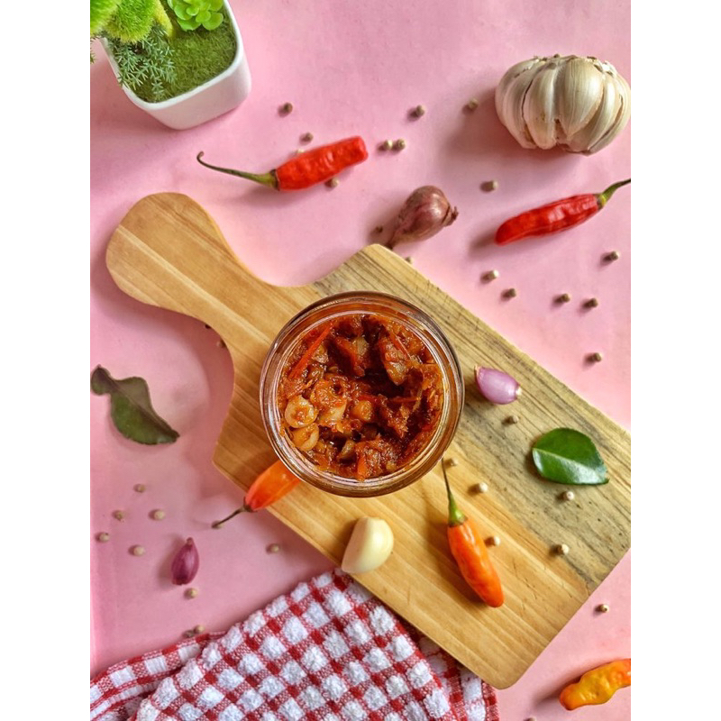 

SAMBAL BABY CUMI DAN TERI PEDAS