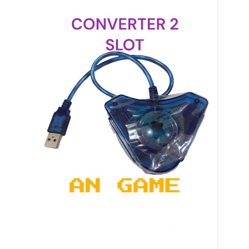 CONVERTER 2 SLOT / CONVERTER STIK PS2 DOUBLE / CONVERTER STICK PS2 2 SLOT
