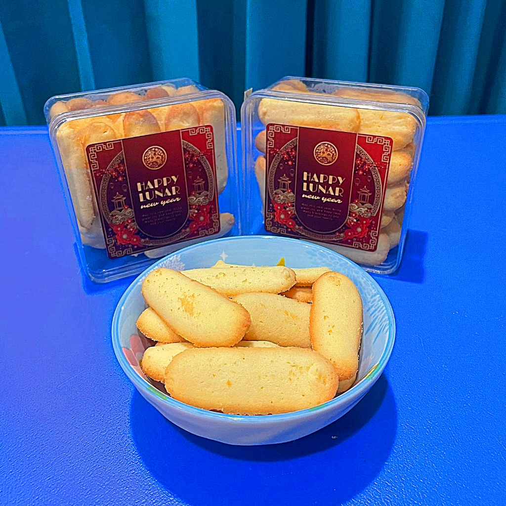 

Fresh Handmade Kue Kering / Cookies LIDAH KUCING Premium (250 gram)