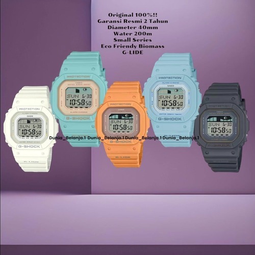 Original 100% Jam Tangan Wanita  Casio G-SHOCK GLX-S5600-1DR GLX-S5600-2DR GLX-S5600-3DR GLX-S5600-4