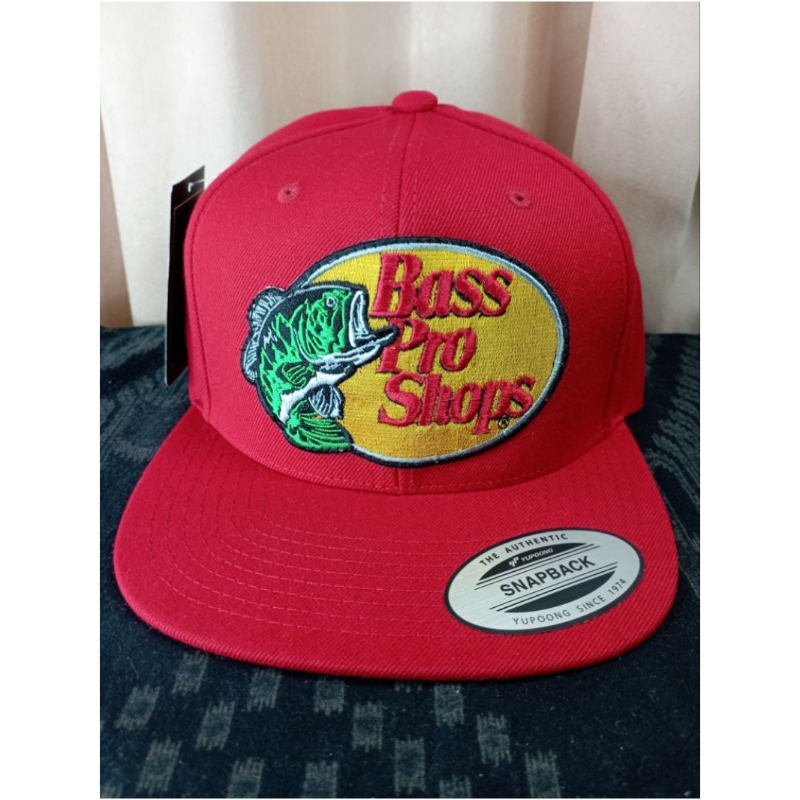 Topi Original Classics Yupoong Snapback logo bordir 'Bass Pro Shops'