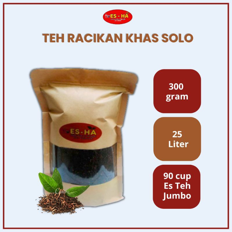 

Teh Tubruk Racikan Khas Solo ES-HA 250 Gram