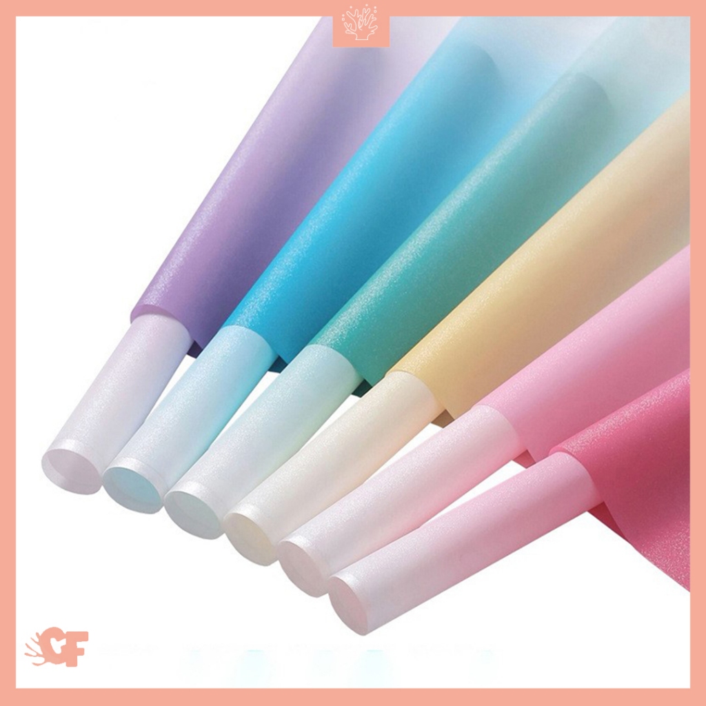 

Kertas Buket Bunga Gradient Glitter Flower Wrapping Paper Glitter Cellophane KB6114