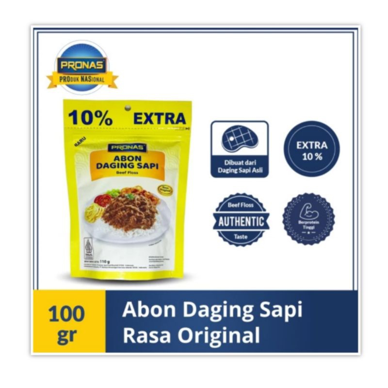 Pronas Abon Sapi Original 100 gr