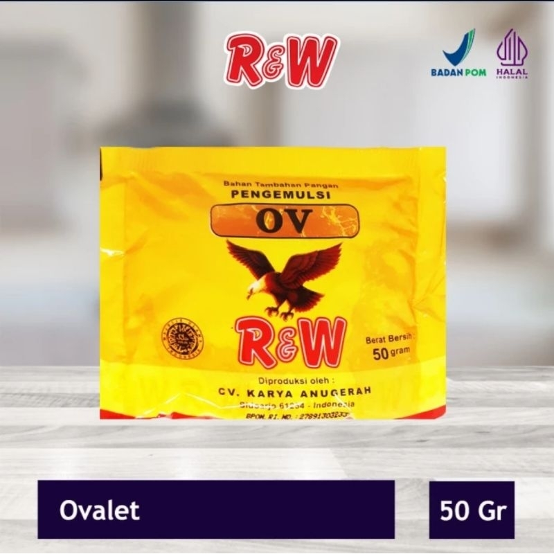 

ovalet rw 50 gr