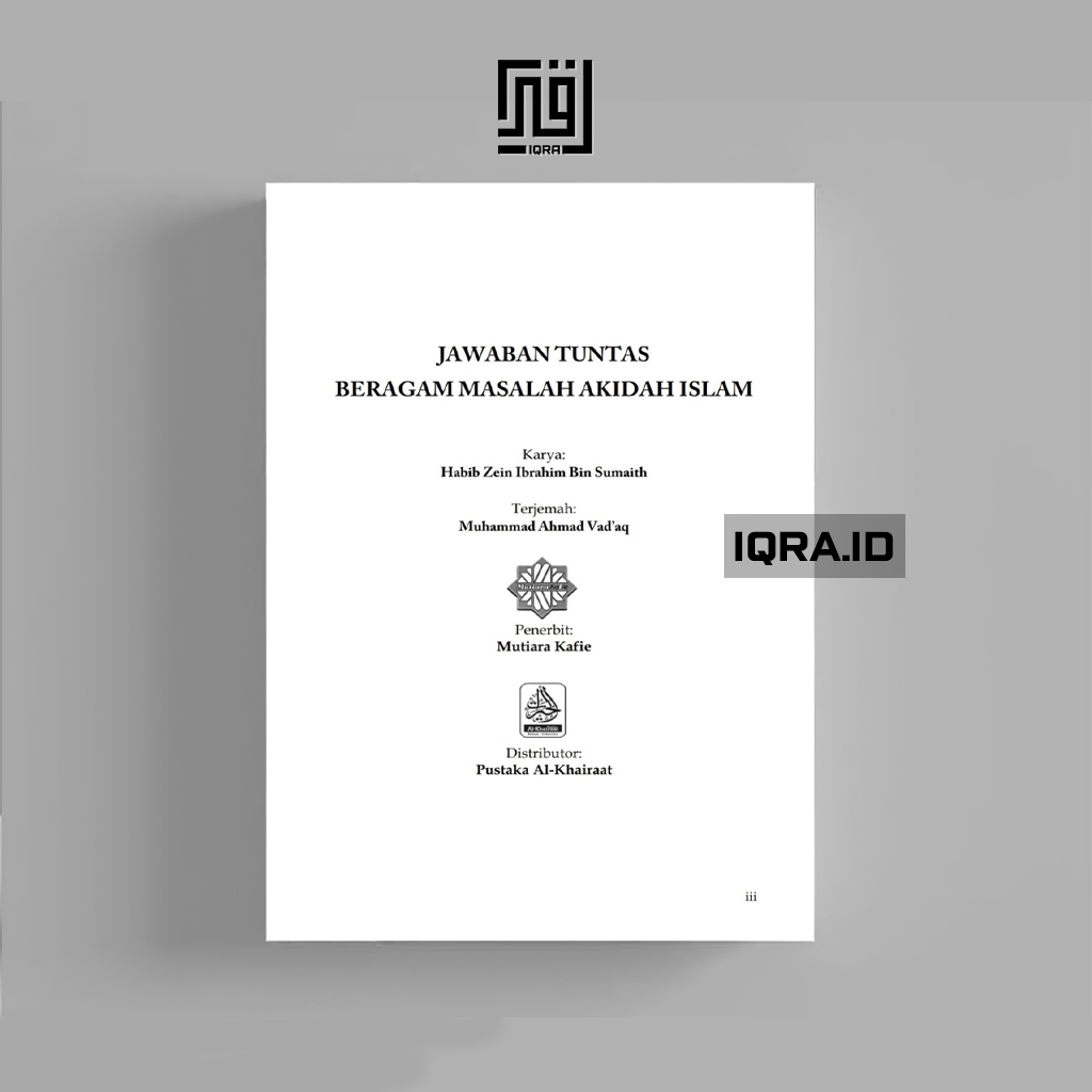 

[1465] Jawaban Tuntas Beragam Maalah Akidah Islam - Habib Zein Ibrahim