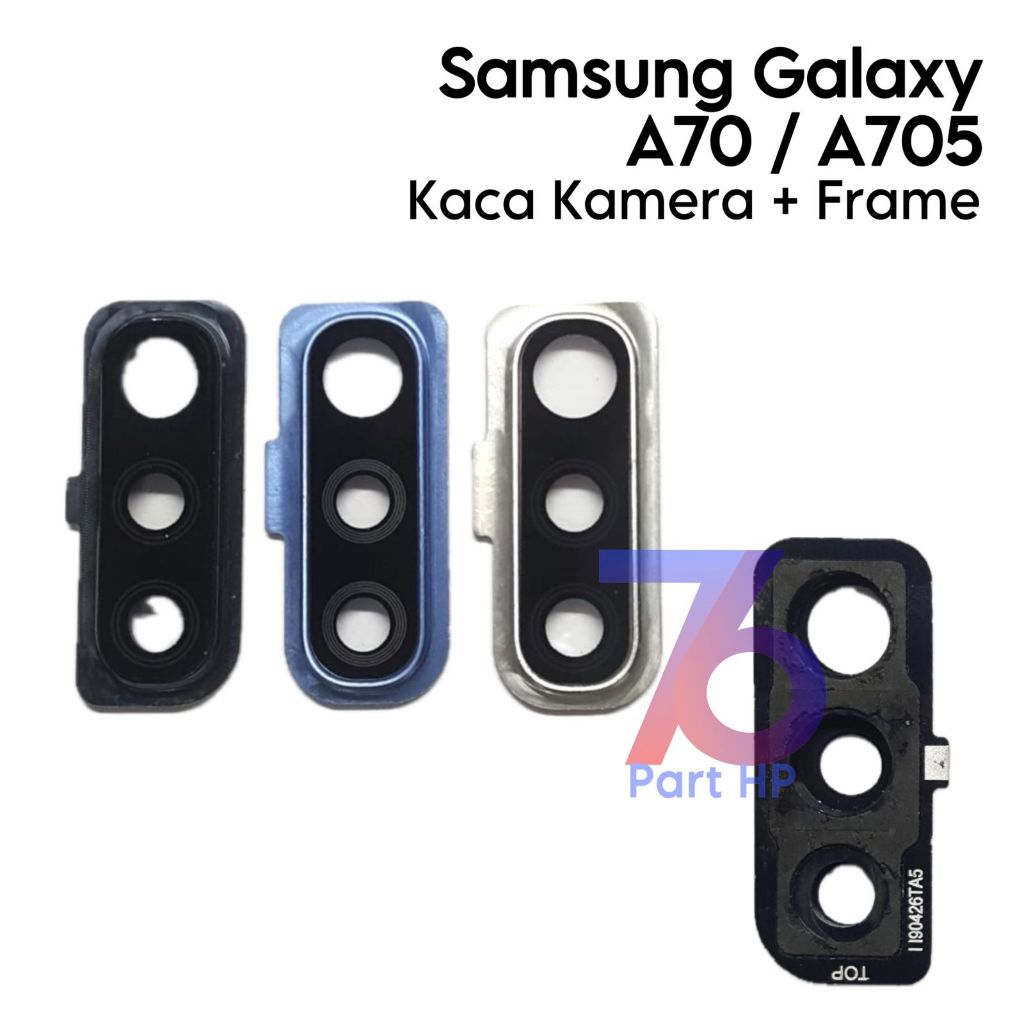 Kaca lensa Kamera Belakang Samsung Galaxy A70 / A705 / SM-A705F / SM-A705FN / SM-A705GM / SM-A705MN 