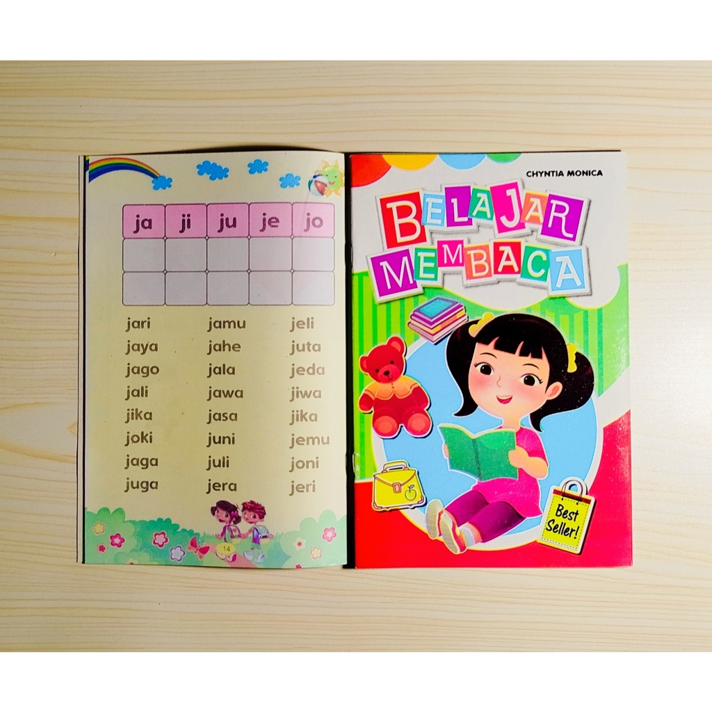 Buku Anak TK PAUD - Belajar Membaca