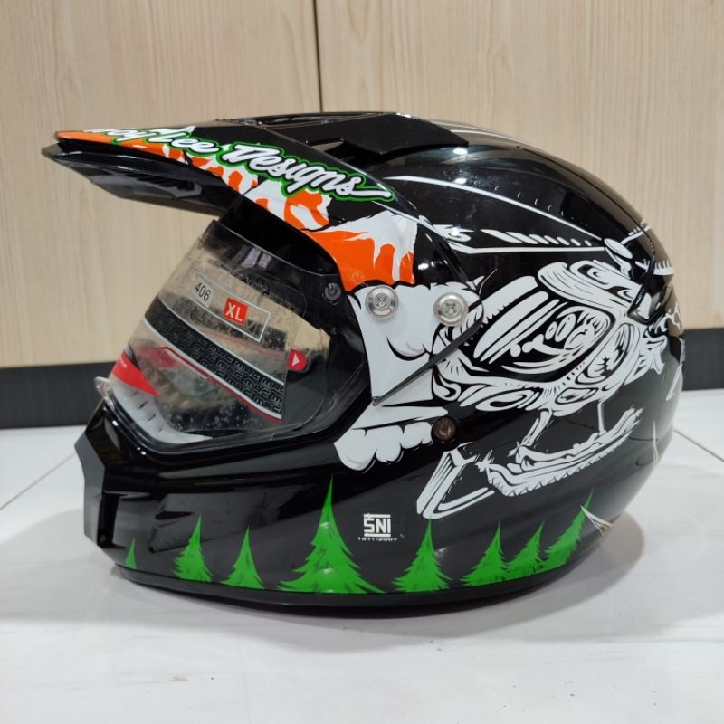 HELM CROSS FULLFACE MRC HELMEN MOTOCROSS MRC MOTIF