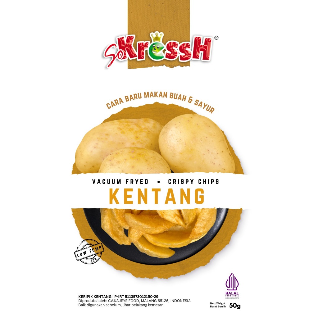 

Keripik Kentang 50gr SoKressH