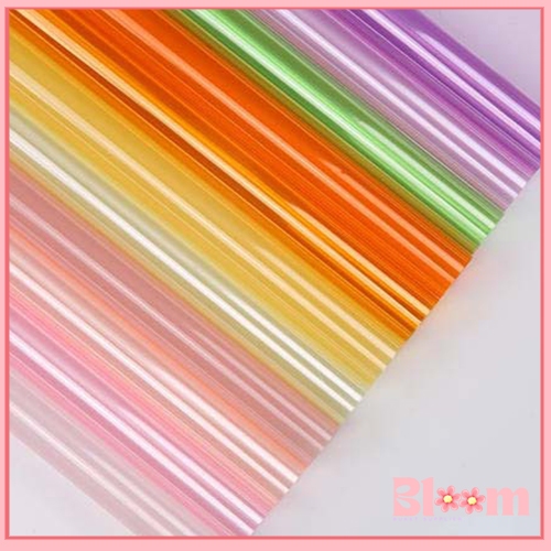 

Cellophane Transparan Warna Plastik Bunga Wrapping Paper KB6088