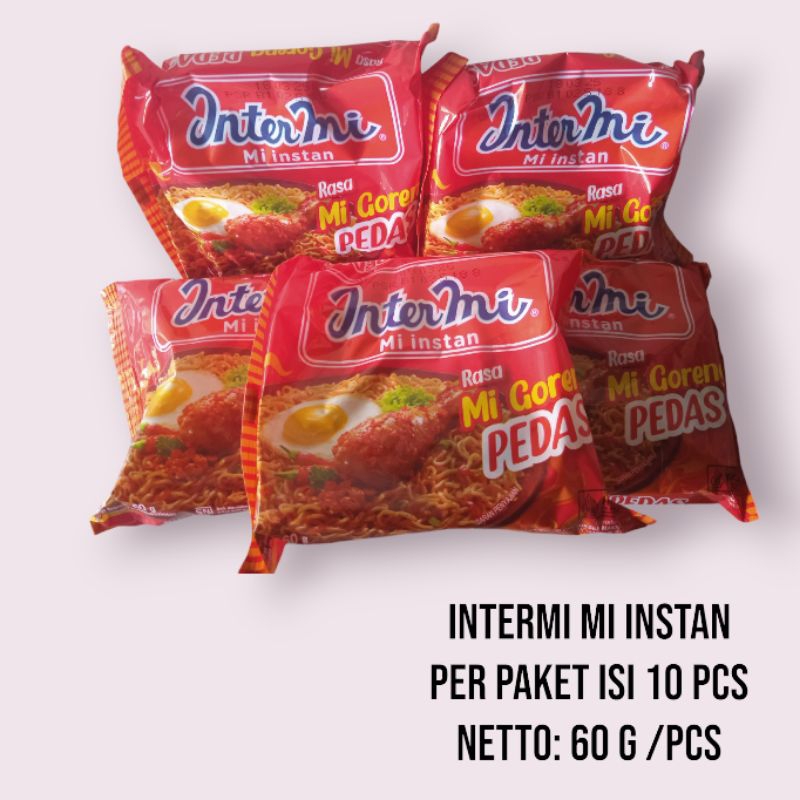 

Intermi Goreng Pedas Isi 10 Pcs Mie Instan Mie Murah