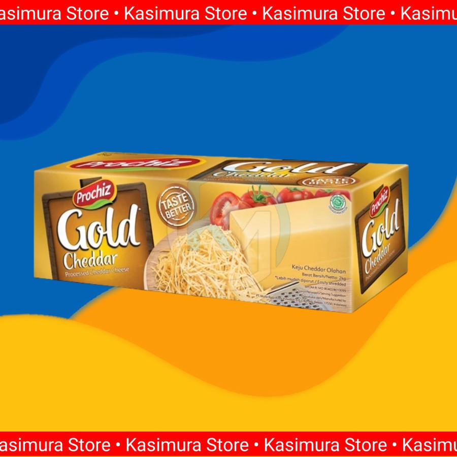 

PROCHIZ CHEDDAR/Keju PROCHIZ 2kg