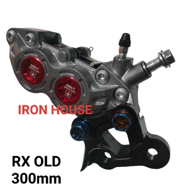 Kaliper depan yamaha RX KING OLD rx king tahun tua untuk disc 300mm plus baut breket dan kaliper