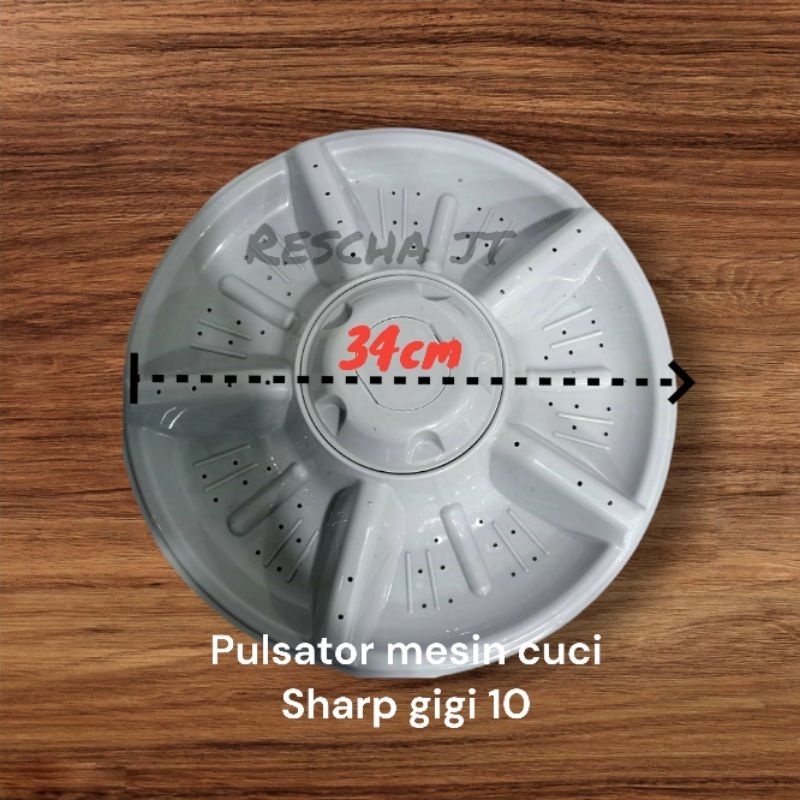 PULSATOR MESIN CUCI SHARP /PULYSATOR SHARP 2 TABUNG