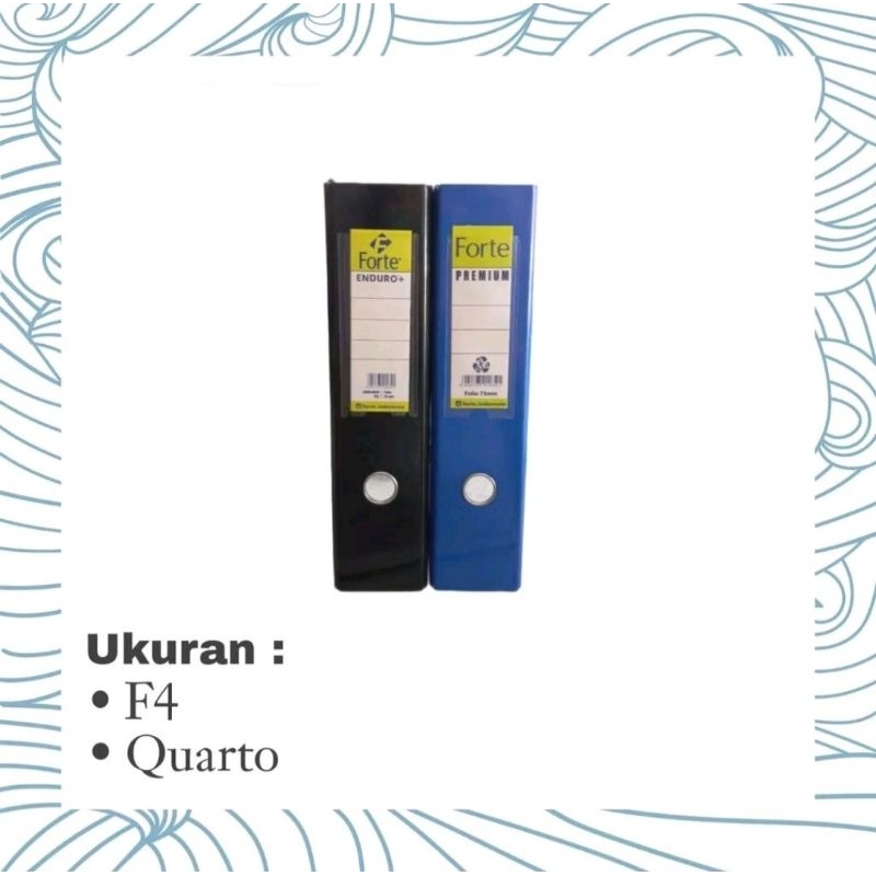 

ORDNER FORTE ENDURO ( Ukuran Folio ) Ordner