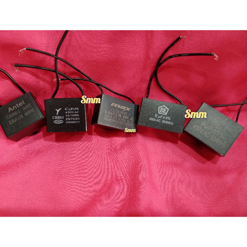 KAPASITOR PETAK 3,5 UF  4UF  5UF  6 UF 8UF