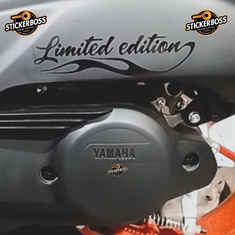 Sticker Cutting Motor Limited edition Hologram Keren