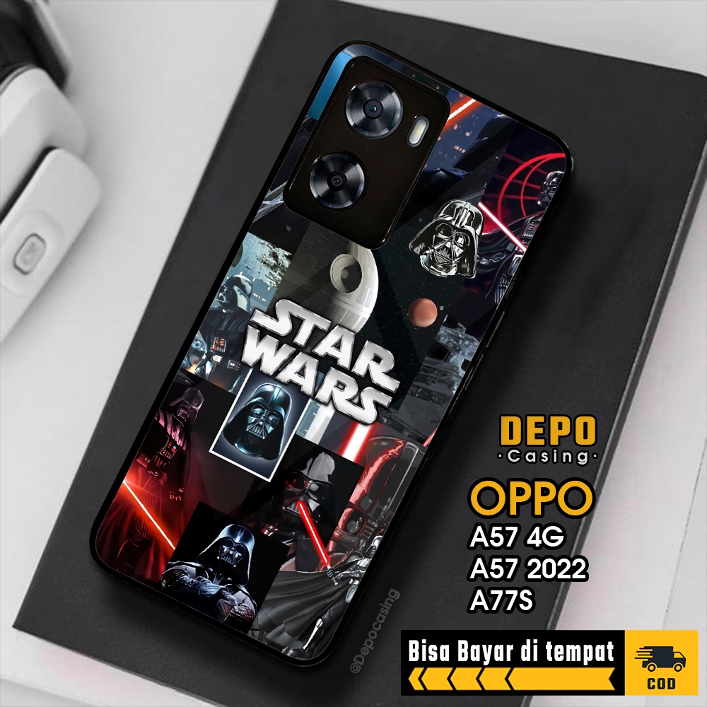 Case Oppo A57 4G A57 2022 A77S Casing Oppo A57 4G A57 2022 A77S Casing Depo Casing [STWR] Case Gloss