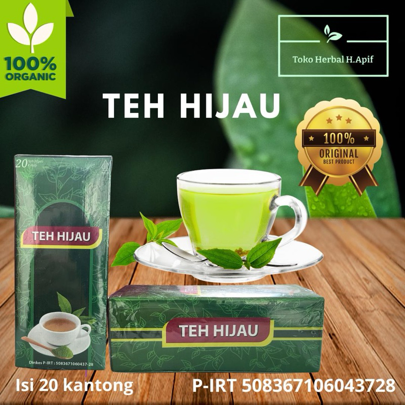 

TEH HIJAU Teh diet Ampuh Turun 10kg 100% Original H.apif