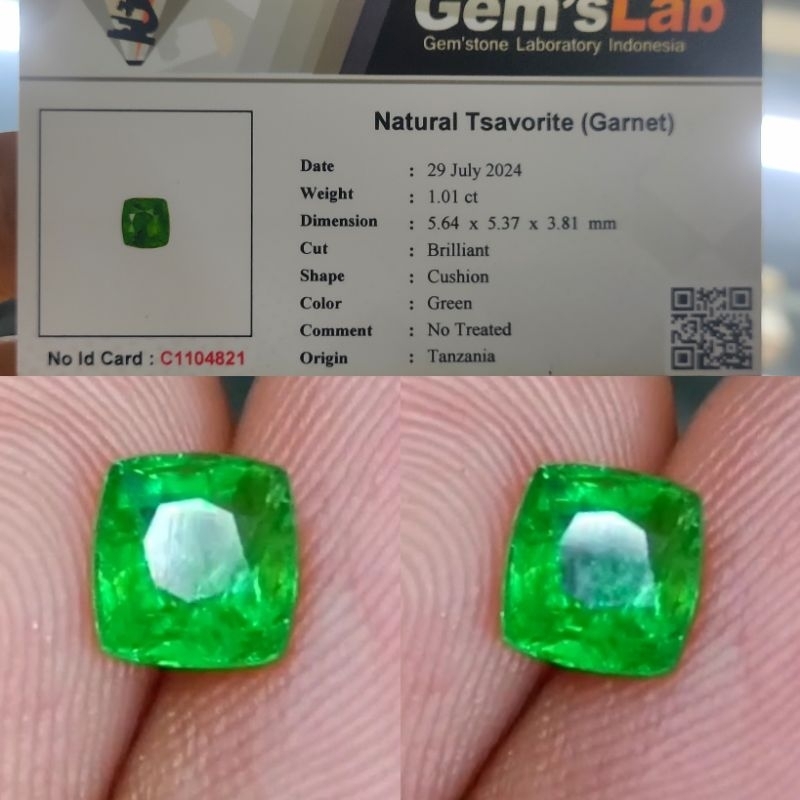 NATURAL TSAVORITE GARNET