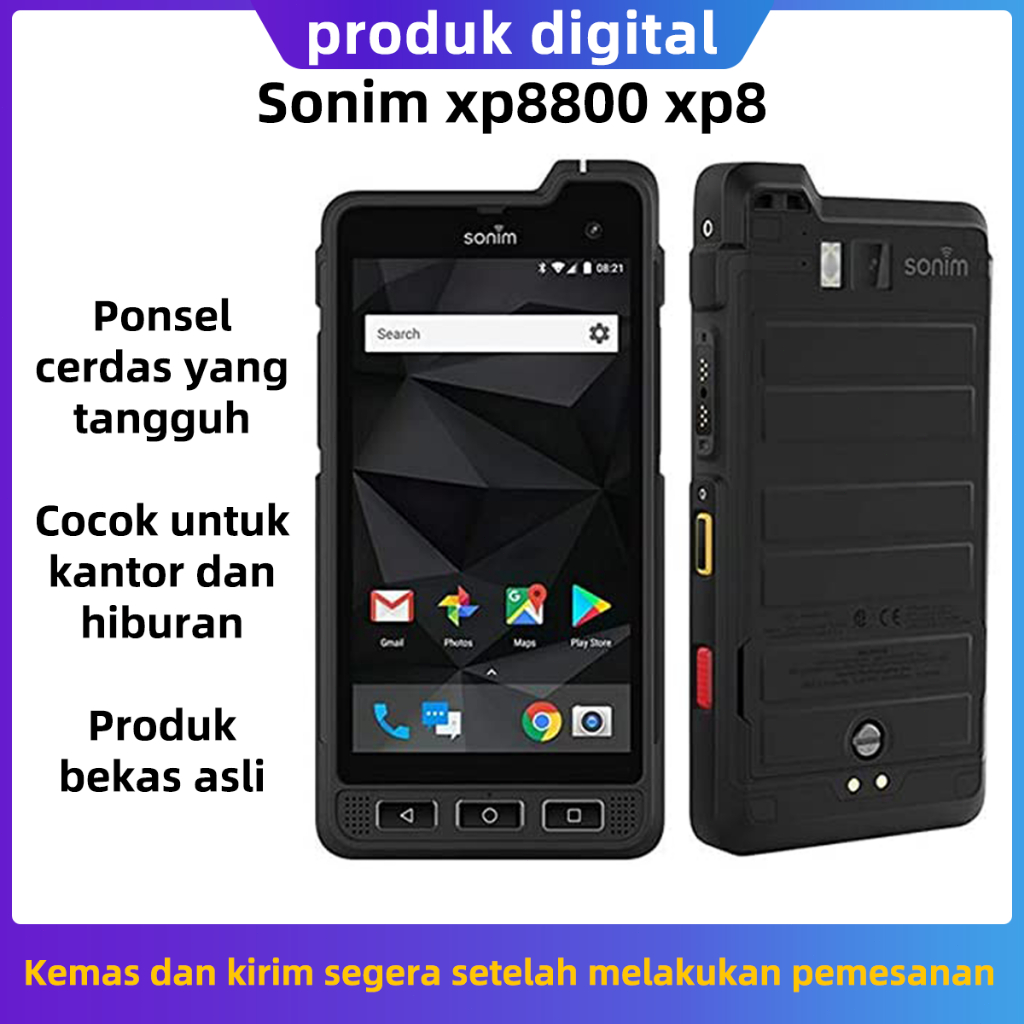 Sonim xp8800 xp8  hp satelit android   hp outdoor    balmuda phone walkie-talkie padat