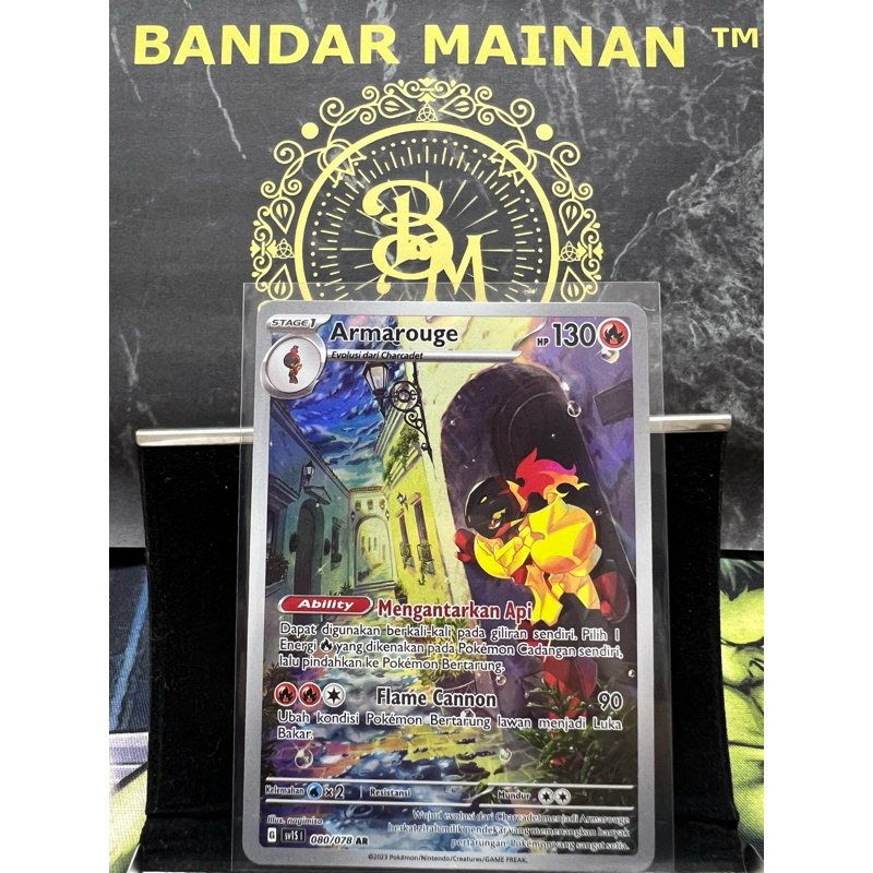 Armarouge AR SV1S 080/078 Pokemon Indonesia TCG